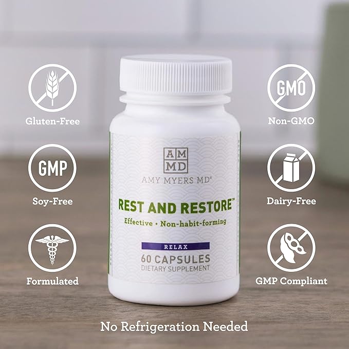 Rest and Restore by Dr. Amy 60 Capsules