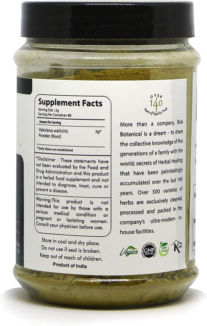 bixa BOTANICAL Valerian Root Powder (Valeriana 7 Oz (200g)