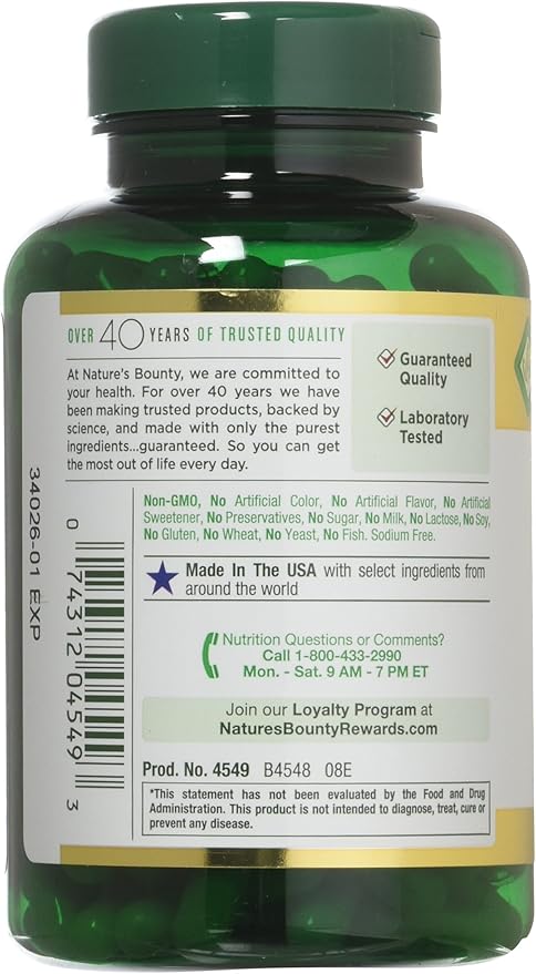 Nature's Bounty Milk Thistle 250 mg 200 ea 3)