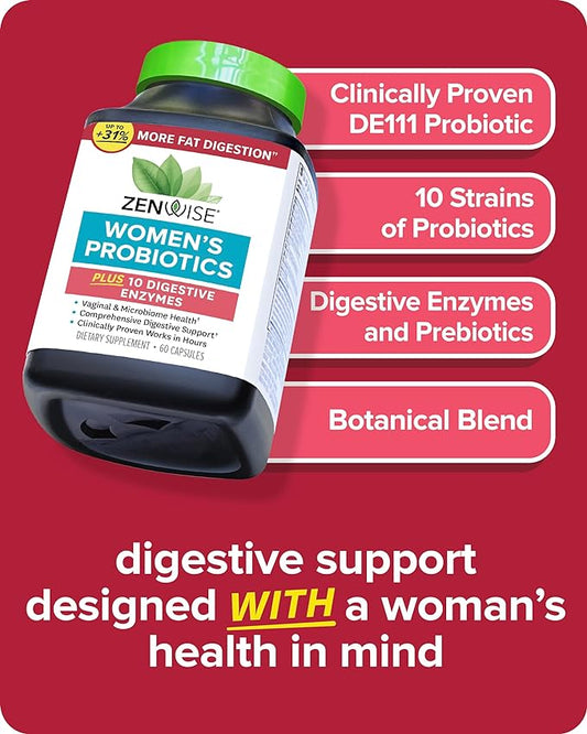Zenwise Health Probiotics for Women (60 Count)