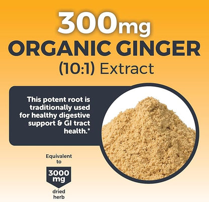 Organic Turmeric and Ginger Tablets, 90 Count