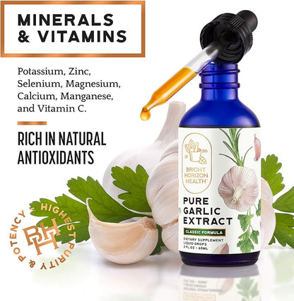 Pure Garlic Extract with Allicin Classic (2 fl
