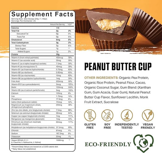 Ambrosia Planta - Premium Organic Plant-Based 25 Servings