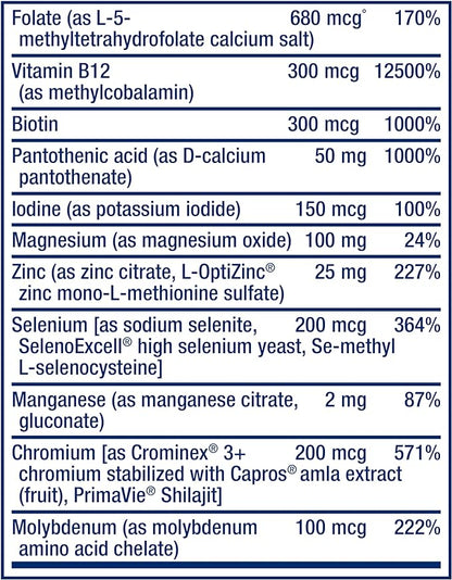 Life Extension One-Per-Day Multivitamin – Packed 25 Vitamins, 500 mg,