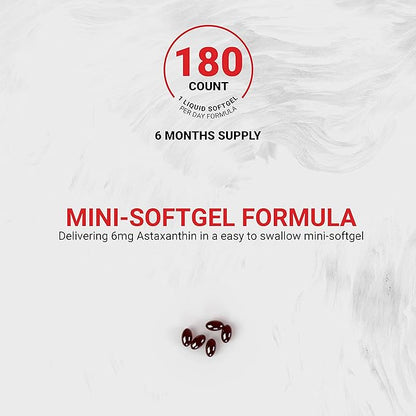 Naturalis New Zealand Astaxanthin 180 Mini-Softgels