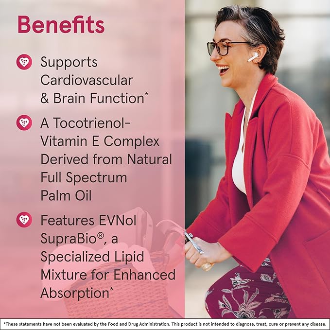 Jarrow Formulas Toco-Sorb Cardiovascular Health and 60 Softgels, 30 Day