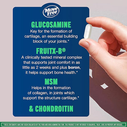 Move Free Advanced Glucosamine Chondroitin MSM 120 Tablets (40 servings)*