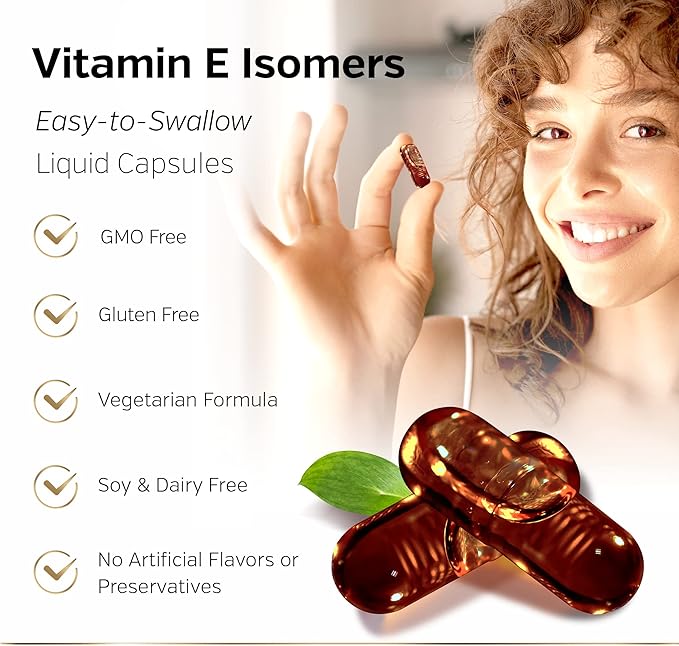 Sunergetic Premium Annatto Tocotrienol Supplement – 300 mg (30 Liquid