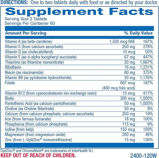 Daily Multivitamin for Men and Women 120 AVED