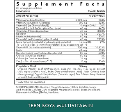MICHAEL'S Health Naturopathic Programs Teen Boys 60 Vegetarian 30 Servings