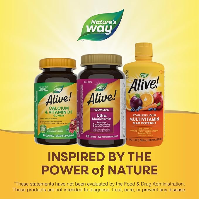 Nature's Way Alive! Women's Daily Ultra B12, 150 150 Tablets