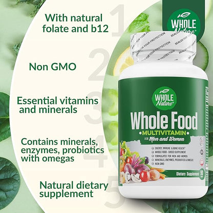 Whole Food Multivitamin for Men and (1)