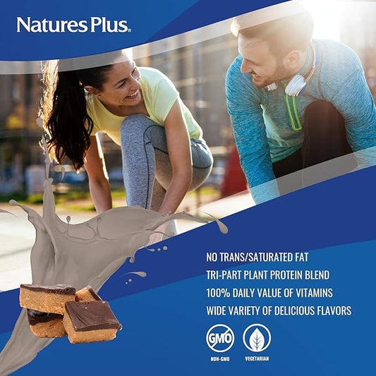 Natures Plus SPIRU-TEIN Shake 2.3 lbs, 34 Servings