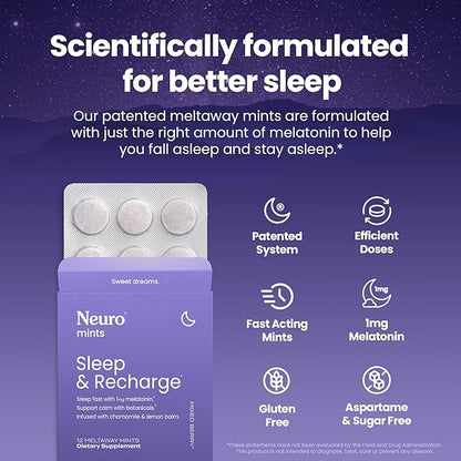 Neuro Melatonin 1 mg Sleep & (144 Pieces)