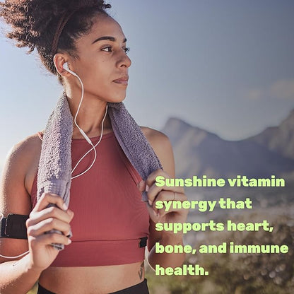 DEAL SUPPLEMENT 2 Pack Vitamin D3 5,000 IU + K2 MK7 Softgels, 500 Count | 2-in-1 Complex | Supports Heart, Bone, Teeth & Immune Health | Easy to Swallow
