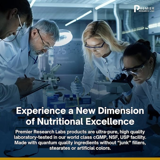Premier Research Labs: Vitamin D3 + K2 Supplements 5000 IU 30 Plant-Source