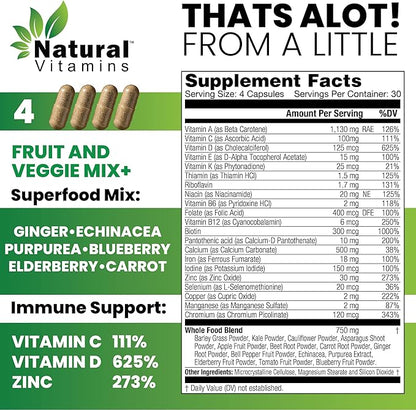 Immune Support Multivitamin with Fruits & Veggies