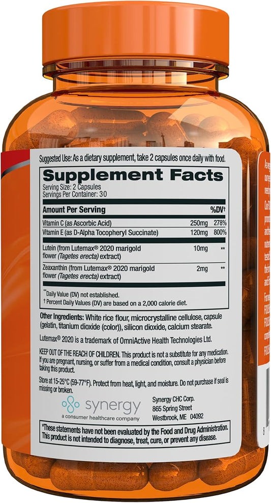 Focus Factor Advanced Vision Formula (60 Count) 2020 -