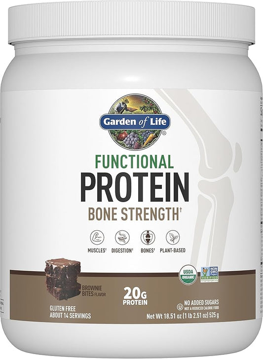 Garden of Life Organic Vegan Protein 20g Plant D3, K2 K2 MK-7 MK-7 & 14 Servings