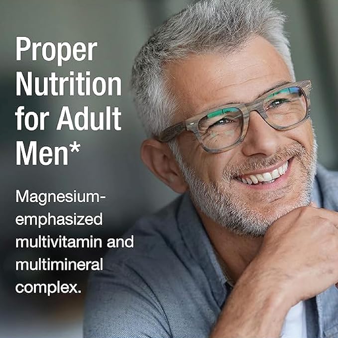 Androvite for Men 500mg, Multimineral D3, Calcium-Free 180 Count