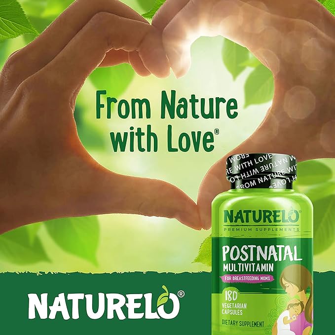 NATURELO Postnatal Multivitamin (180 Count 1))