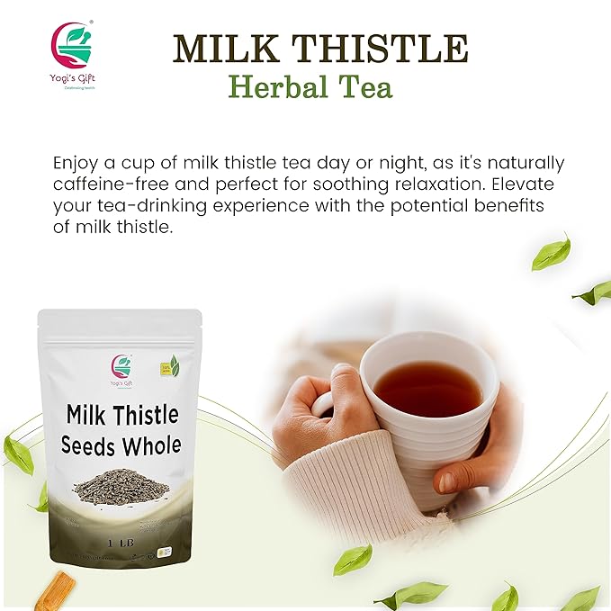 Milk Thistle Seeds 1 LB (Whole)
