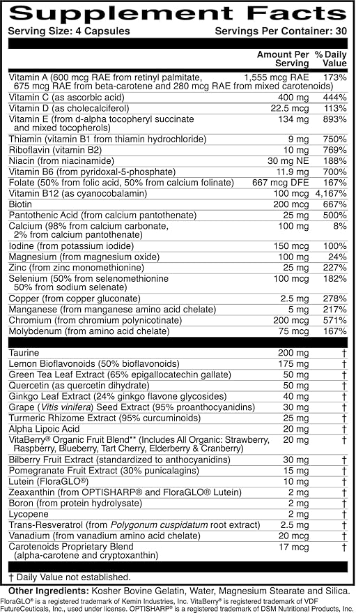 OcularProtect Whole Body Formula 120 Capsules