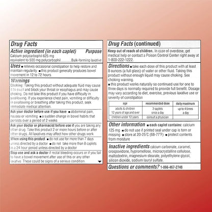 Quality Choice Fiber Therapy Caplets, Safe 90 Count