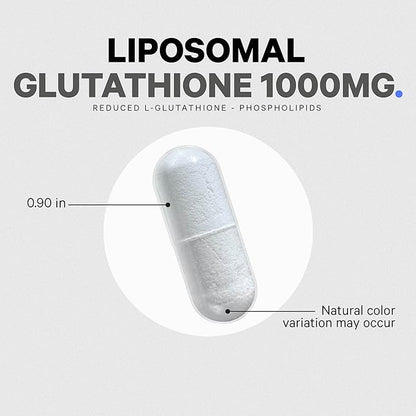 Codeage Liposomal Glutathione 1000 mg, GlutaONE 60 ct
