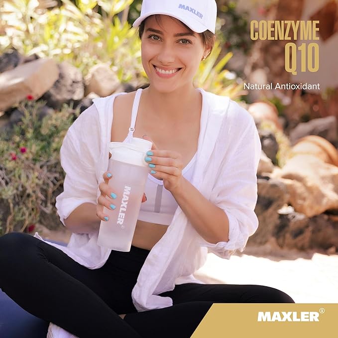 Maxler Coenzyme Q10 (Ubiquinone) Antioxidant Supplement 100 mg Q-10 per 60 Vegan CoQ10 Capsules