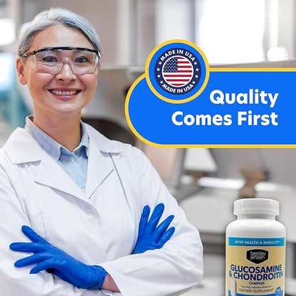 Berkley Jensen Glucosamine Chondroitin MSM Boswellia Complex 200 Caplets 1)