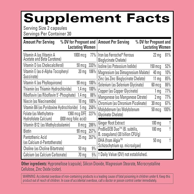 Hyland's Easy Morning Prenatal Multivitamin + 60 Vegan 2)