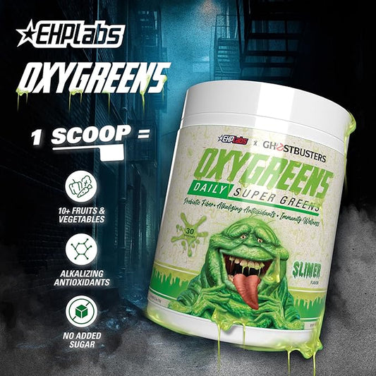 EHP Labs x Ghostbusters OxyGreens Super 30 Serves