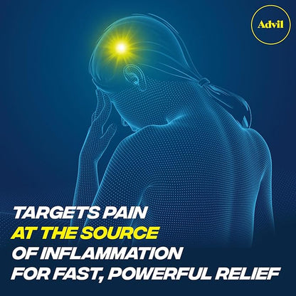 Advil Pain Reliever and Fever Reducer, 200mg for 300 Count, 2 Count
