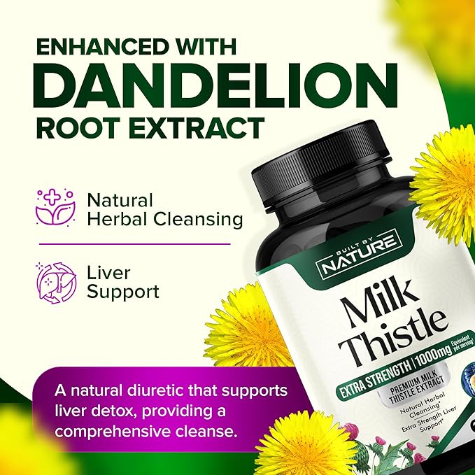 Milk Thistle 1000mg 60 Veggie