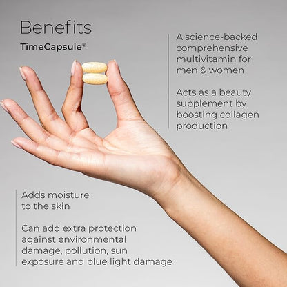 Hush & Hush TimeCapsule Multivitamin, Women's B12, Vitamin 60 Tablets