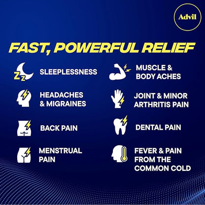 Advil PM Liqui-Gels Pain Reliever and 80 Liquid
