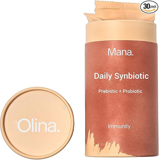 Mana Immunity Synbiotics Supplements 30 Count