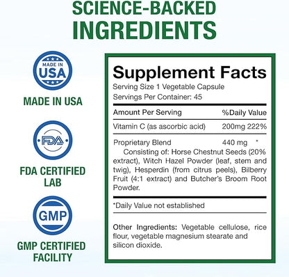 Plus Advanced Natural Relief Formula 45 Veggie