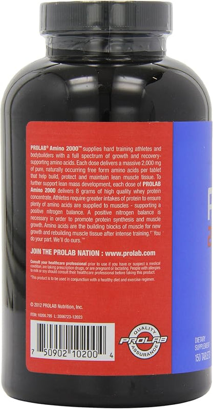 Prolab Amino 2000, Tablets, 150 tablets