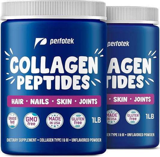 Hydrolyzed Collagen Protein Powder for Women 2Pack