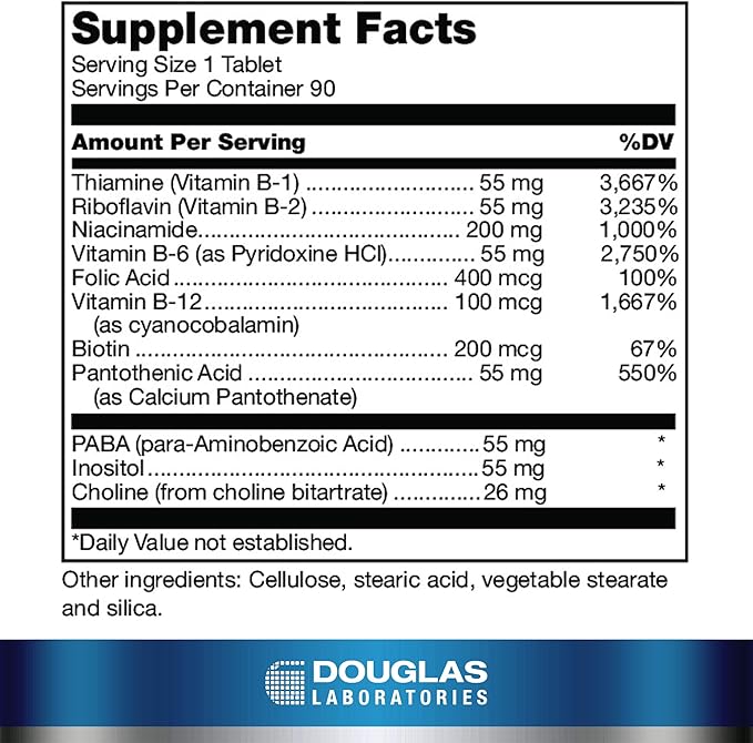 Douglas Laboratories Stress-B-Plus 90 Tablets