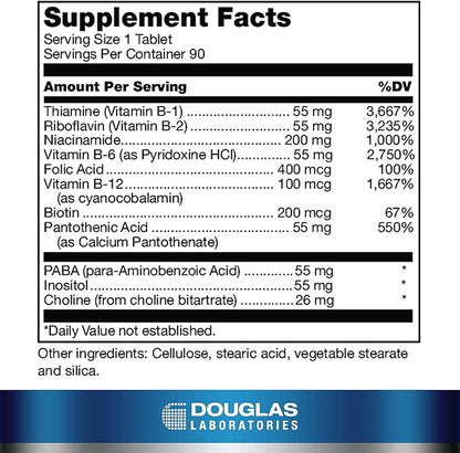 Douglas Laboratories Stress-B-Plus 90 Tablets