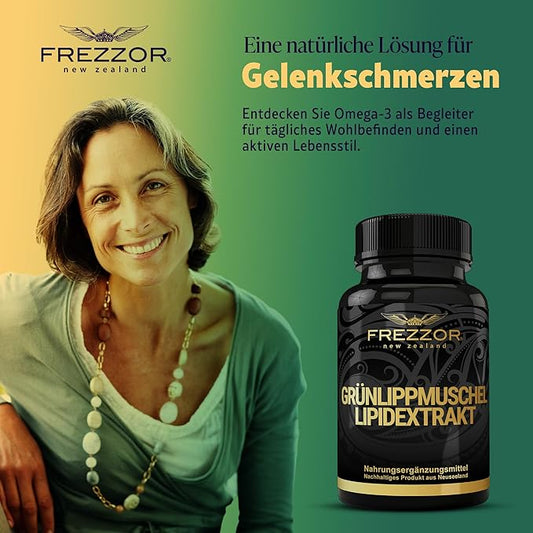 FREZZOR Omega 3 Black UAF1000+, Joint 320 Count 1)