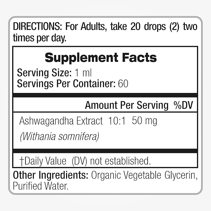 Lab - Ashwagandha liquid, Natural Support