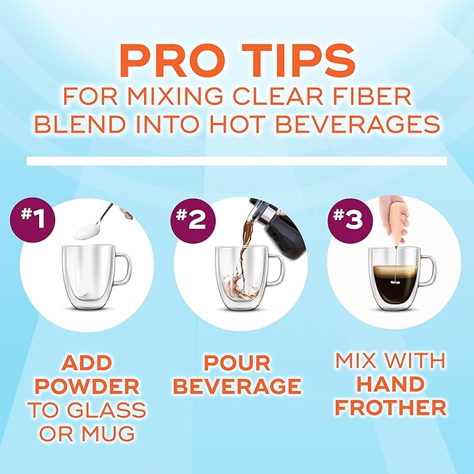 Metamucil Fiber Supplement, Unflavored Clear Mixing 75 teaspoons