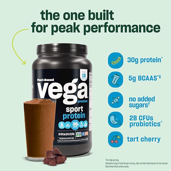 Vega Premium Sport Protein Berry Protein 4lb 3 3 oz