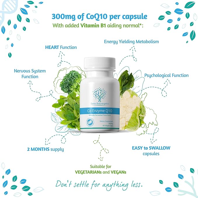 Co Enzyme Q10 CoQ10 300mg 60 Capsules