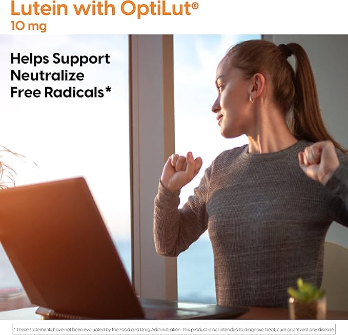Doctor's Best Lutein with OptiLut Non-GMO, 20 mg, 120 Veggie
