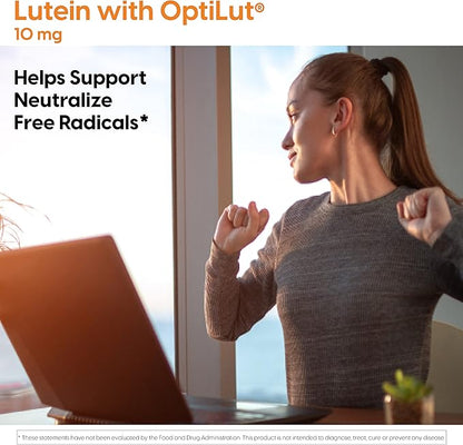 Doctor's Best Lutein with OptiLut Non-GMO, 20 mg, 120 Veggie